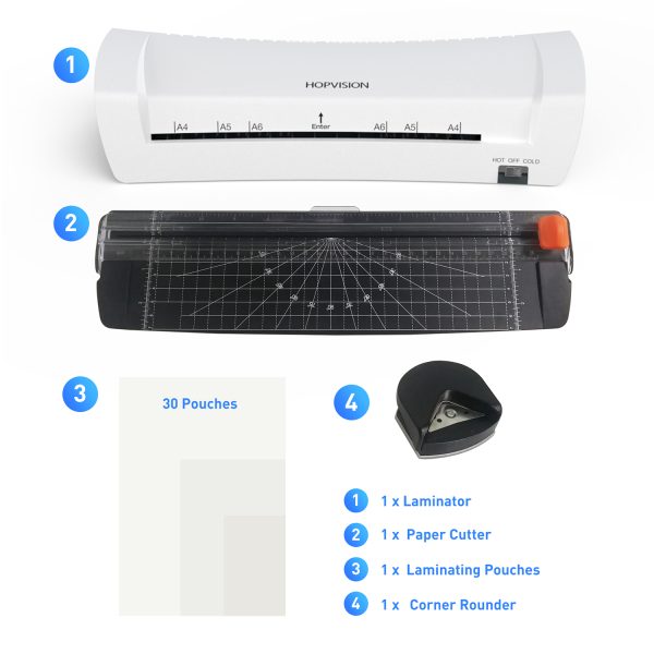 全家福9.jpg HOPVISION 4 in 1 A4 Laminator