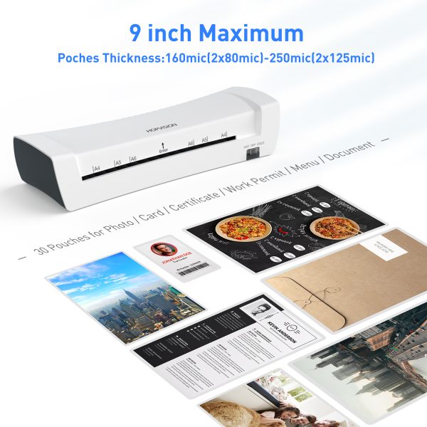 多种尺寸覆膜4.jpg HOPVISION 4 in 1 A4 Laminator