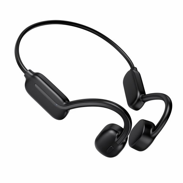 Bone Conduction Headphones, Bluetooth 5.4 Open Ear Headphones with Mic, 12H Playtimes Wireless Sport Earphones for Running, Cycling, Outdoor Sports